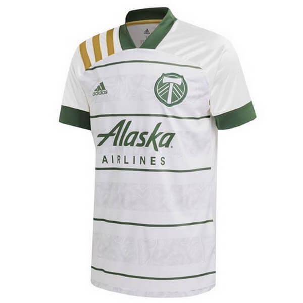 Thailande Maillot Football Portland Timbers Exterieur 2020-21 Blanc